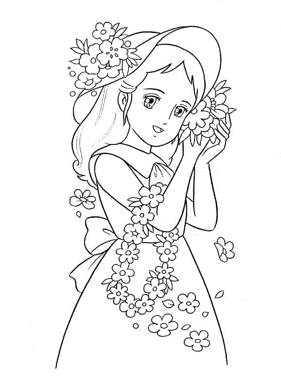 رسومات للتلوين للبنات