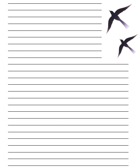 ورقة مزخرفة للكتابة عليها