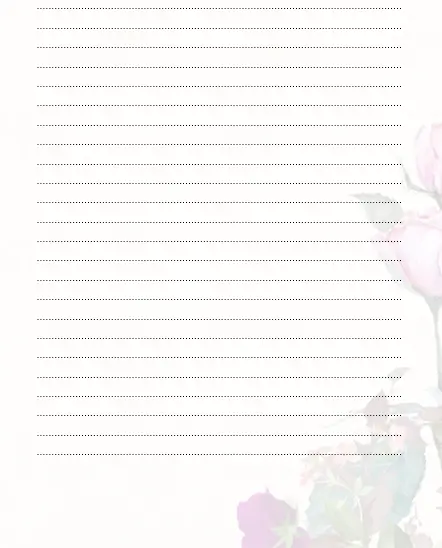 ورق مزخرف للكتابه