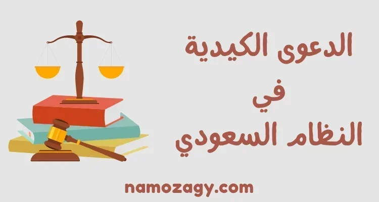 نموذج الدعوى الكيدية في النظام السعودي pdf، ماهي الدعوى الكيدية