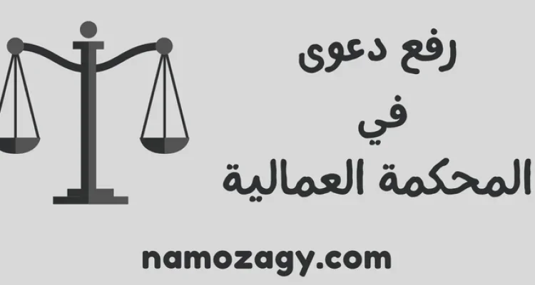 رفع دعوى في المحكمة العمالية، نموذج رفع دعوى عمالية