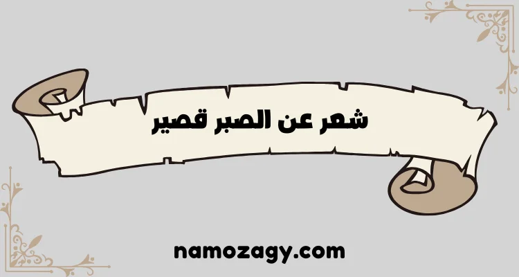 شعر عن الصبر قصير، شعر للمتنبي عن الصبر، شعر ابو العتاهيه عن الصبر