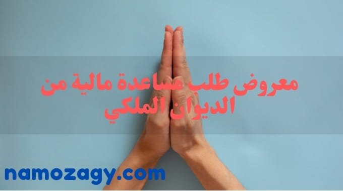 معروض طلب مساعدة مالية من الديوان الملكي، مساعدة مالية فورية من الديوان الملكي، صيغة طلب مساعدة مالية من الديوان الملكي